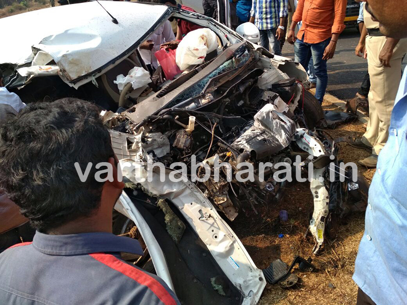 ಭಟ್ಕಳ:  ಕಾರು-ಟ್ಯಾಂಕರ್ ಮುಖಾಮುಖಿ ಢಿಕ್ಕಿ; ಓರ್ವ ಮೃತ್ಯು